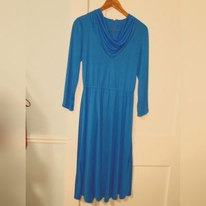 Vintage 80's Cowell Neck Dress